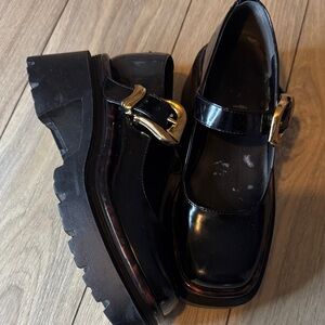 Circus  by Sam Adelman Black  Shoes with Buckle